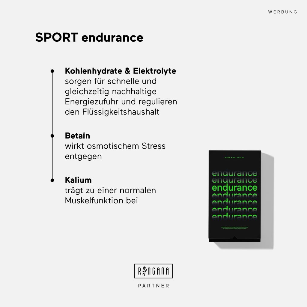 Ringana Sport endurance kohlenhydrate & Elektrolyte