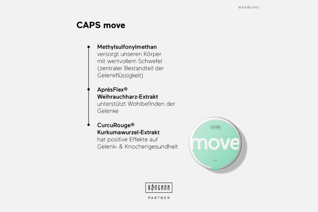 RINGANA CAPS MOVE – mein persönlicher Favorit für meinen aktiven Alltag